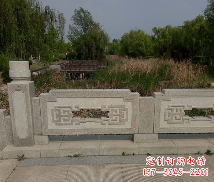 山西优雅大气的公园栏板雕塑