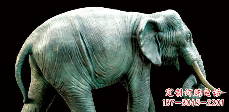 山西铜雕大象——艺术精灵的完美融合