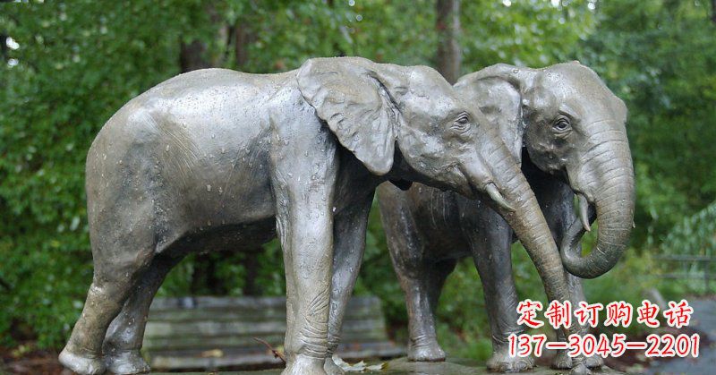 山西优质大象铜雕