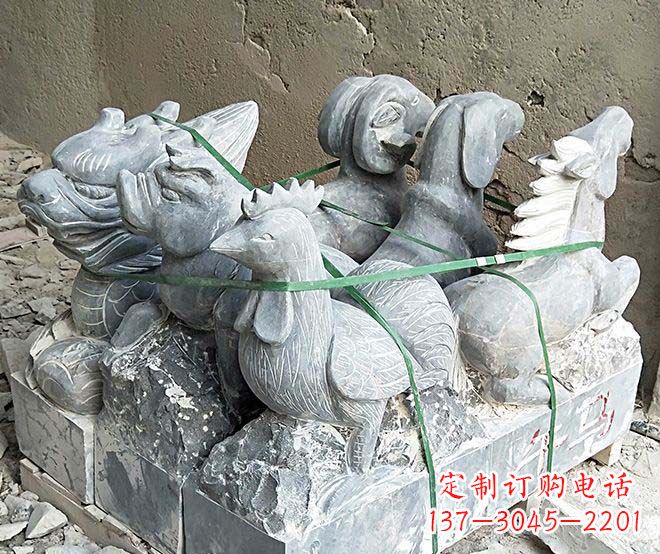 山西精致动物雕塑,让美好永流传