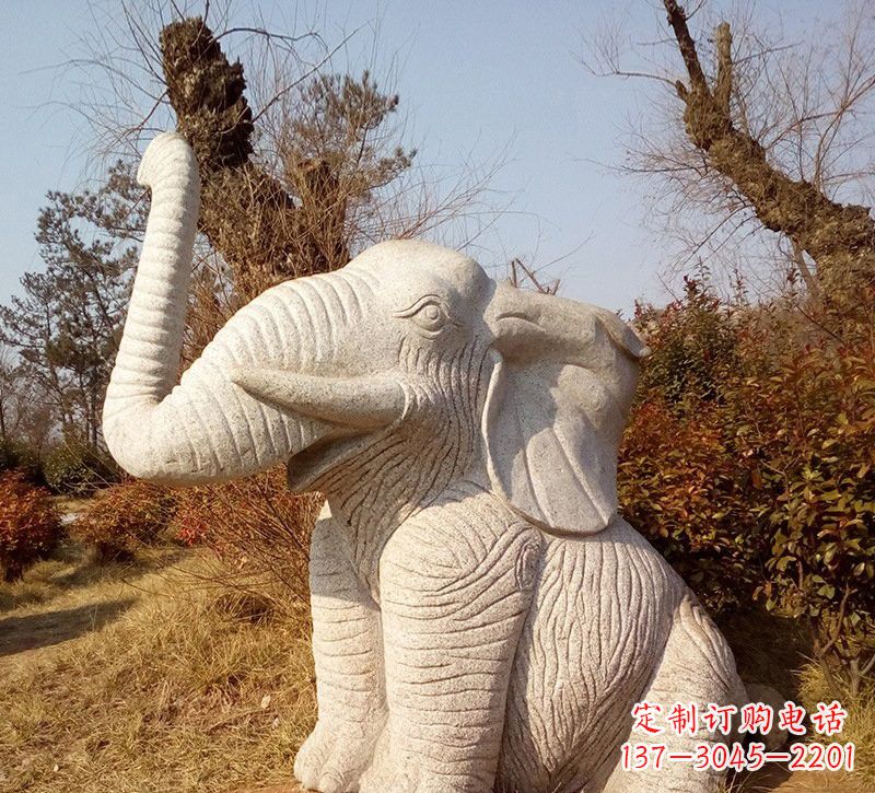 山西耐候钢大象雕塑