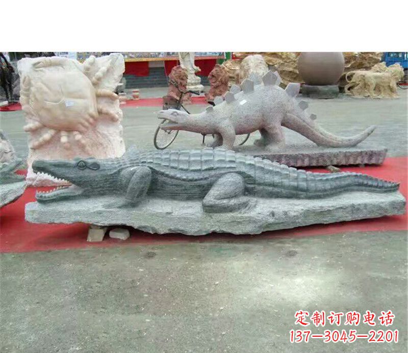 山西精美大型动物雕塑