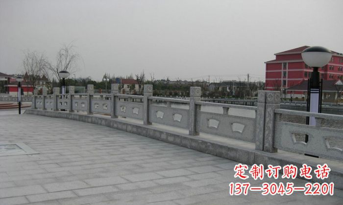 山西公园仿古石栏板 (2)