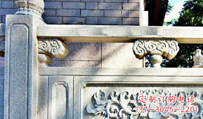 山西公园仿古石栏板_2