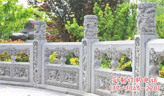 山西公园仿古石栏板_1