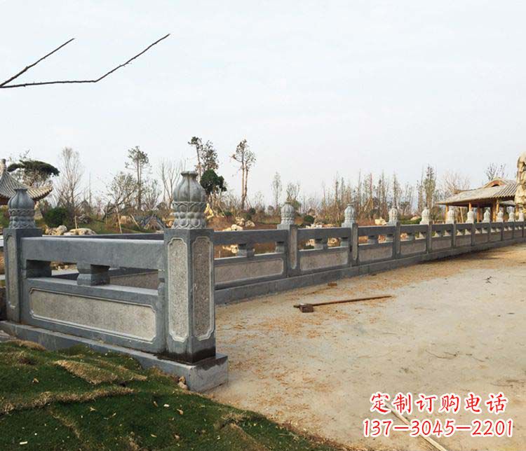 山西公园仿古石栏板景观石雕