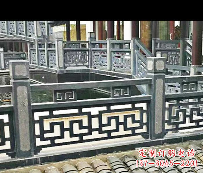 山西公园仿古石栏板