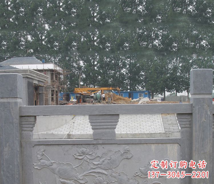 山西独特的仿古公园石栏板雕塑