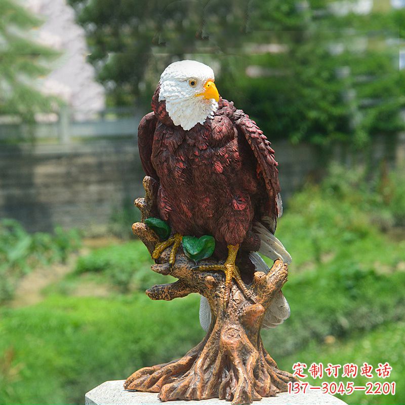 山西金羽老鹰玻璃钢雕塑