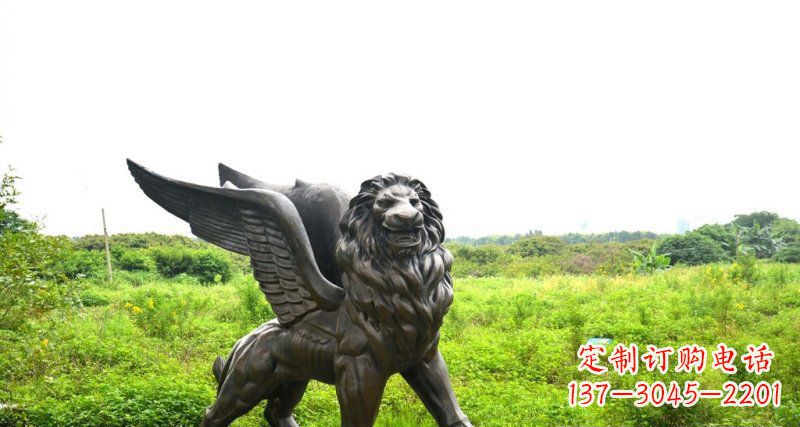 山西中领雕塑精美的动物铜雕