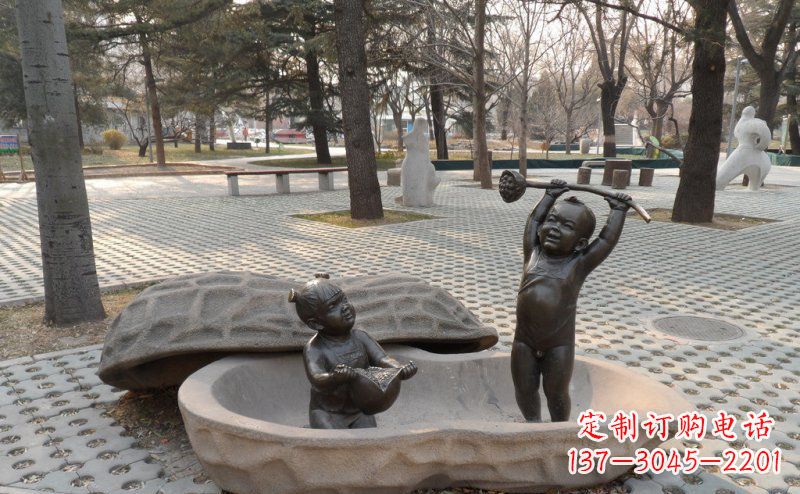 山西花生娃娃艺术雕塑