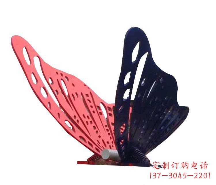 山西精致纯粹,不锈钢蝴蝶雕塑