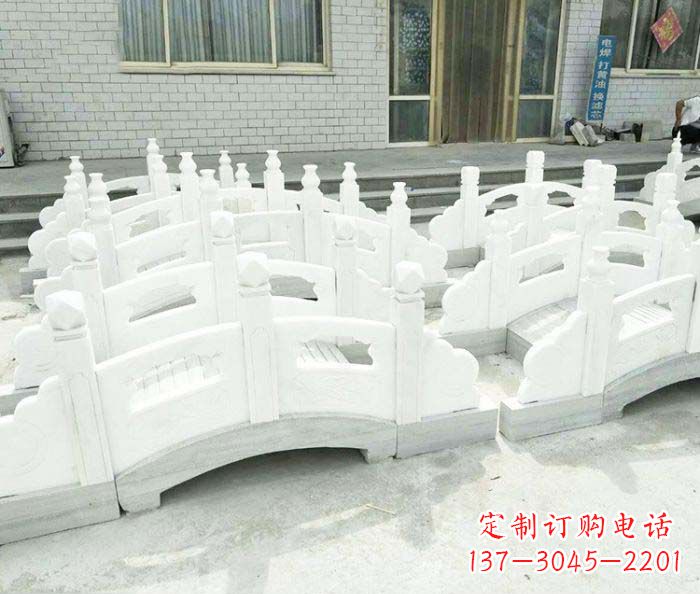 山西专业定制大理石拱桥雕塑