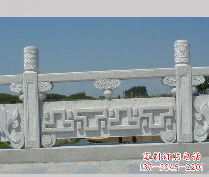 山西公园景观大理石栏板雕塑