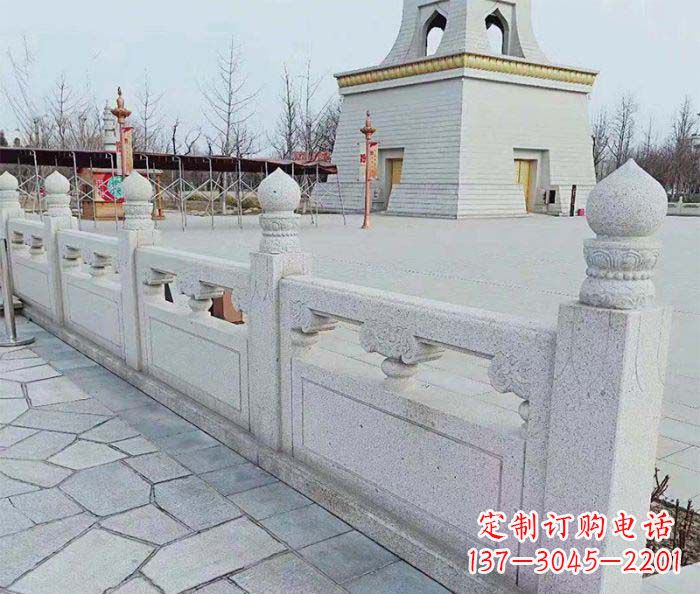 山西精美大理石栏板石雕