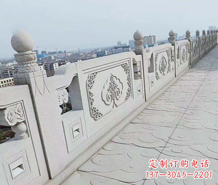 山西精美大理石栏板雕塑