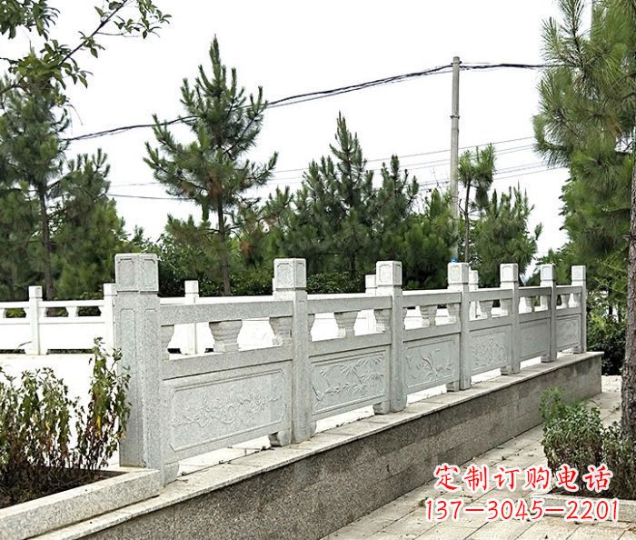 山西大理石栏板石雕,构筑公园景观