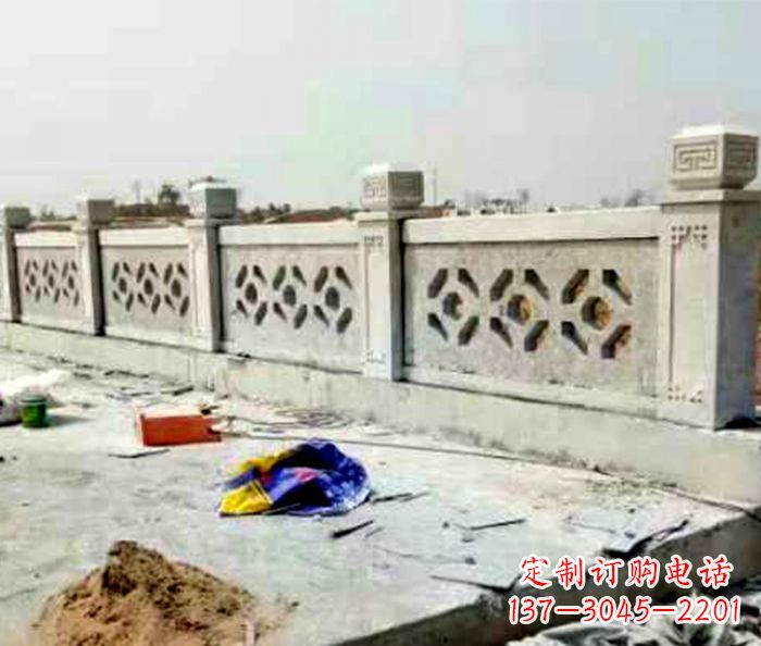 山西公园大理石栏板石雕