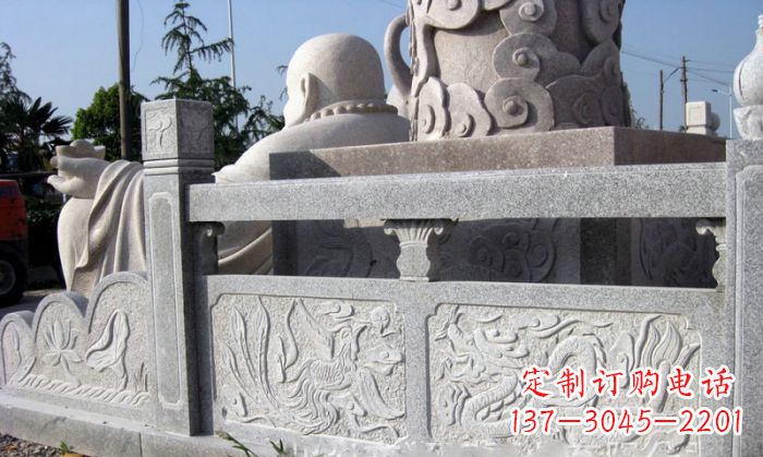 山西公园景观大理石栏板石雕