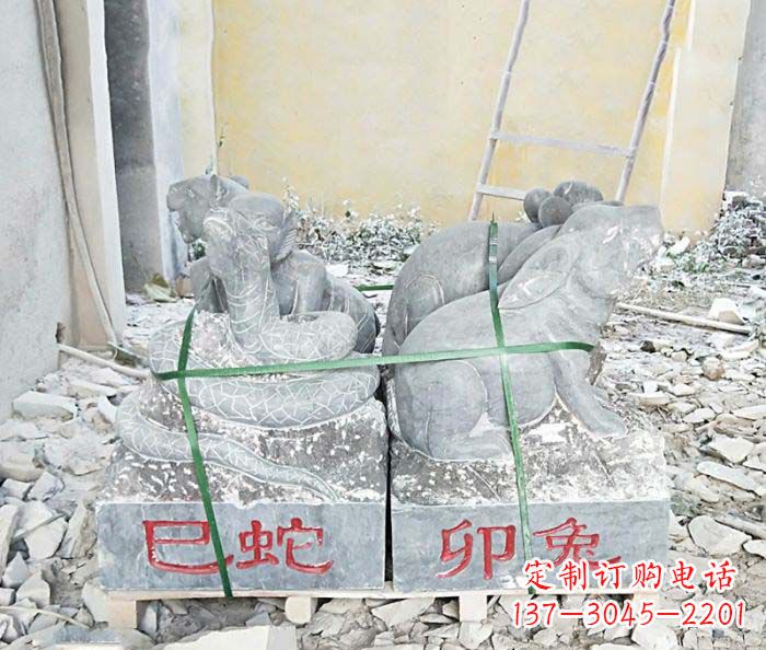山西中领雕塑公园主题石雕“12生肖”