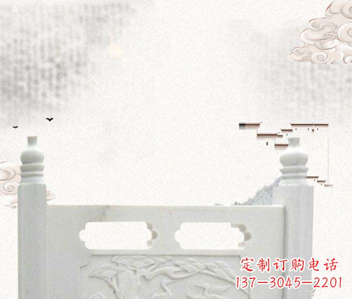 山西中领雕塑汉白玉石栏板雕塑