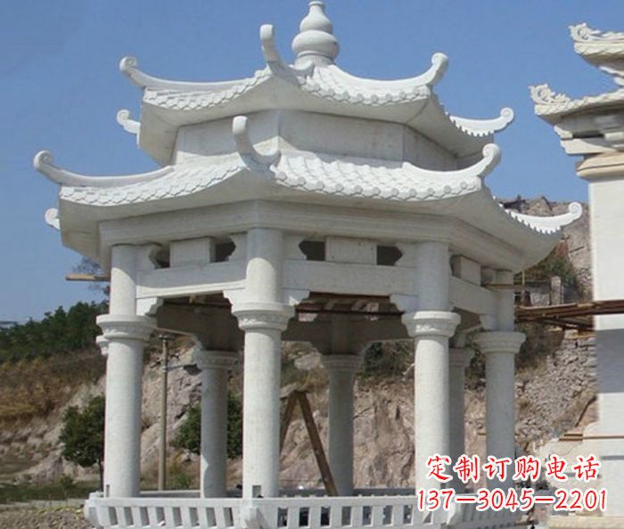 山西专业汉白玉凉亭雕塑