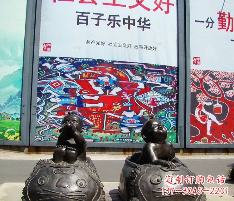 山西公园景观老虎鞋玻璃钢仿铜雕塑