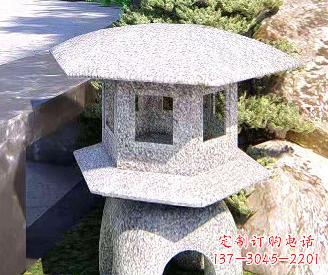 山西石头雕塑灯——点亮公园之美