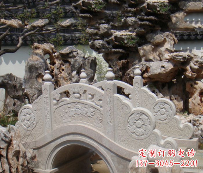山西公园景观小型石拱桥