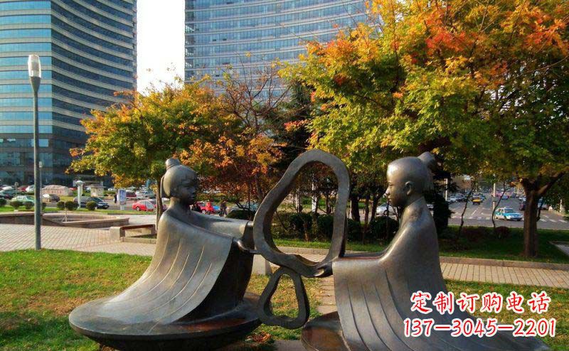 山西传承传统文化,精心打造精美孔融雕塑
