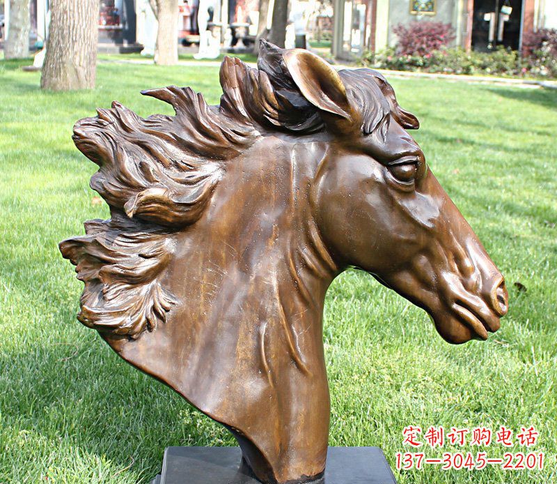 山西马头铜雕工艺品