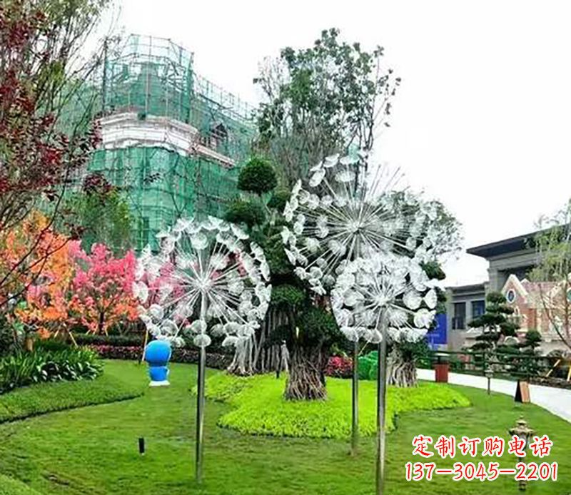 山西公园蒲公英雕塑