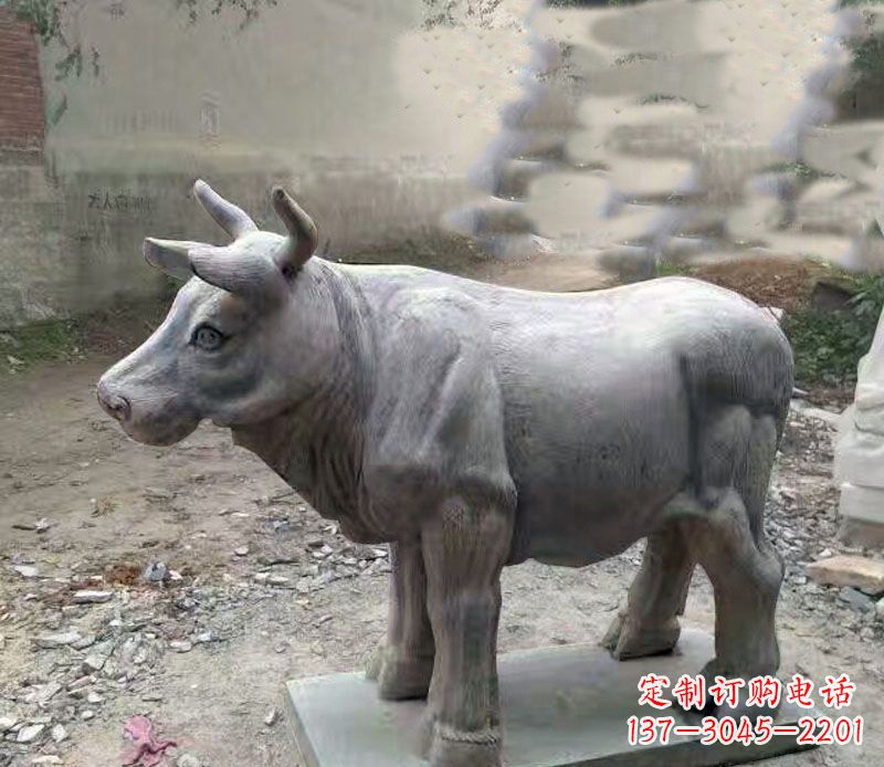 山西艺术匠心 ─── 青石牛石雕塑