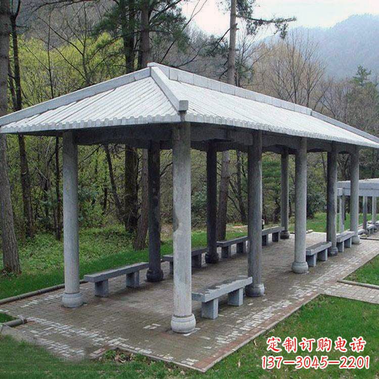 山西悠久传承——定制公园石雕长廊