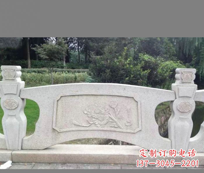 山西大理石公园石栏板雕塑