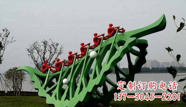 山西不锈钢树叶雕塑