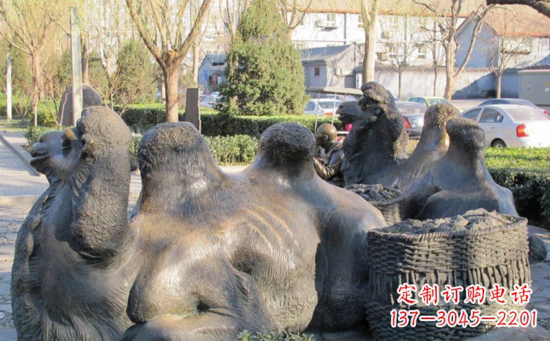 山西特大型骆驼铜雕