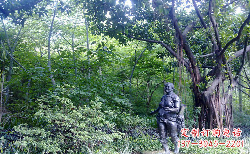 山西铜雕西方女人人物雕塑
