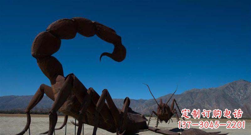 山西中领雕塑精美铜雕蝎子雕塑