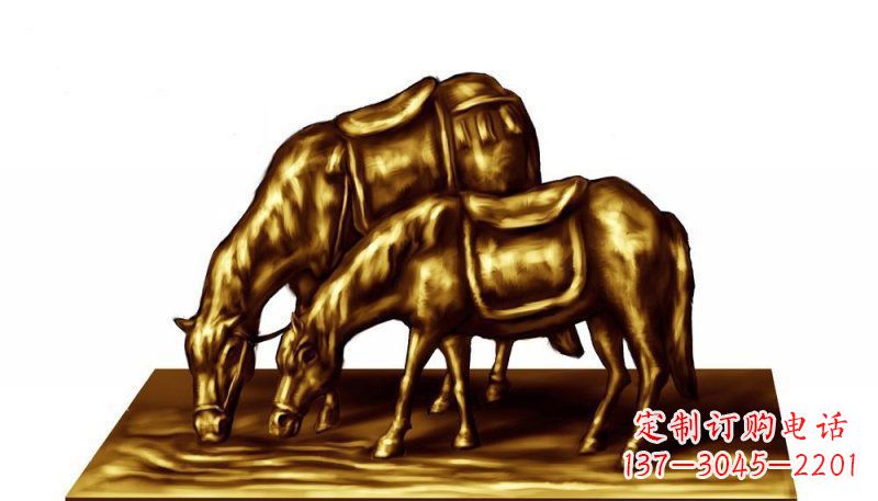 山西中领雕塑精美铜制动物雕塑