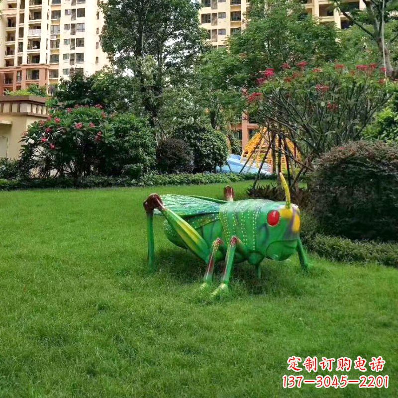 山西亚克力蝗虫雕塑
