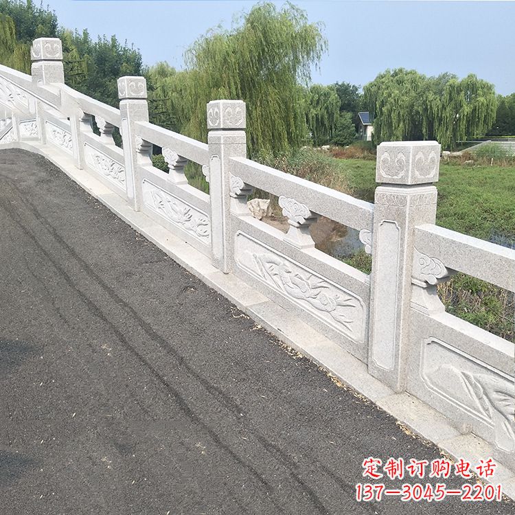 山西独特的大理石栏杆护栏雕塑,让公园更加精致