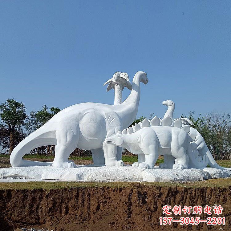 山西引领艺术风潮的经典恐龙雕塑