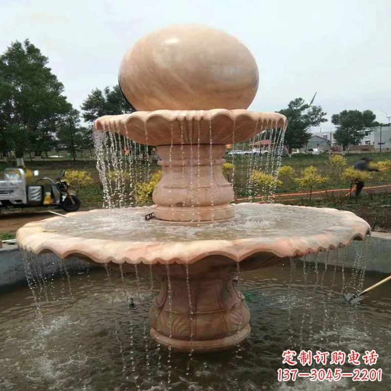 山西公园园林石雕喷泉水景