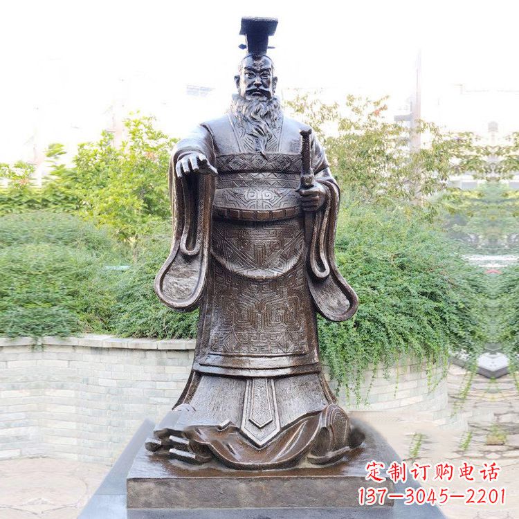 山西秦始皇雕塑,永恒的历史符号