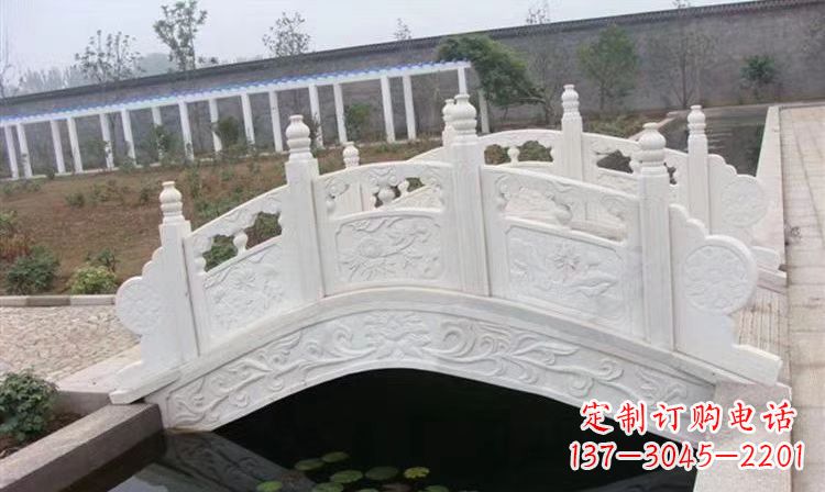 山西精美雕刻的拱桥石雕户外摆件,装点您的园林景观