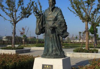 山西精美大师级铜雕——王羲之雕像