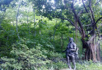山西铜雕西方女人人物雕塑