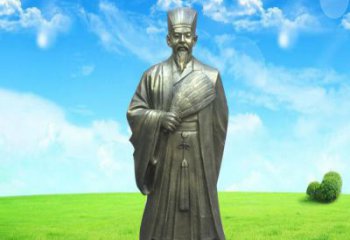 山西精致经典，让您体验古代名人诸葛亮的魅力——诸葛亮铜雕