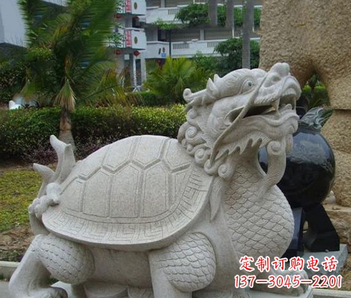 山西中领雕塑:古典神兽龙龟石雕精神的传承
